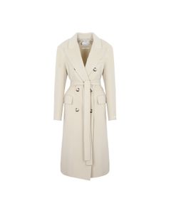 Sportmax Double-Breasted Belted Coat