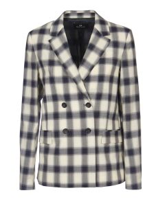 Paul Smith Double-Breasted Checked Blazer