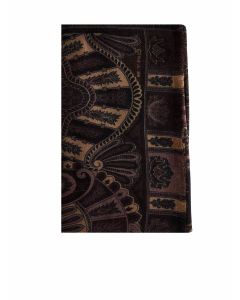 Etro Abstract Printed Frayed Scarf