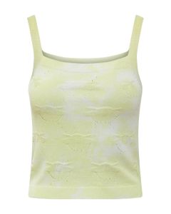 Tie-dye Knitted Sleeveless Top