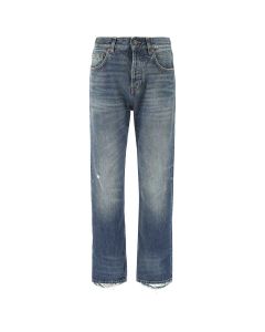 Balenciaga Mid-Waist Slim Fit Jeans