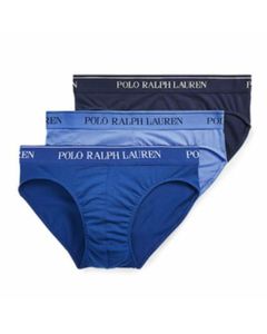 Polo Ralph Lauren Logo Band Three-Pack Briefs