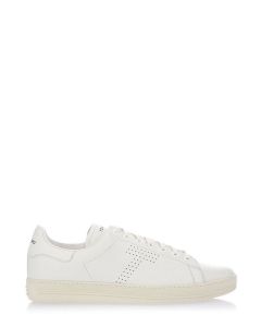 Tom Ford Warwick Logo Perforated Low-Top Sneakers