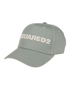 Dsquared2 Distressed Logo Embroidered Baseball Cap