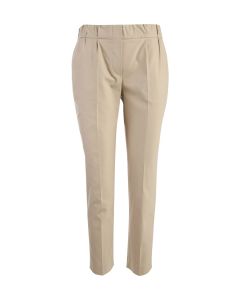 Brunello Cucinelli Cropped Pleated Trousers