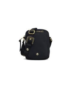Versace Jeans Couture Fabric Crossbody Bag With Buckle Detail