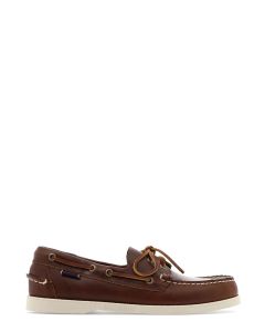 Sebago Lace Detailed Round Toe Loafers