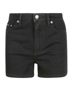 Classic Fitted Denim Shorts