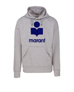 Isabel Marant Logo Print Long-Sleeved Hoodie