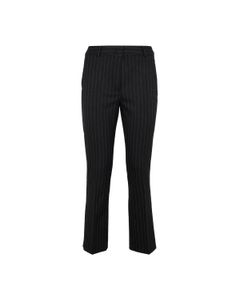 Sportmax Striped Flared Trousers
