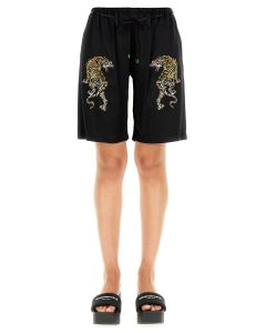 Alexander Wang Tiger Embroidered Shorts