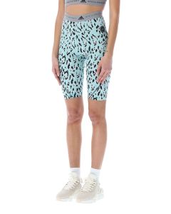 Adidas By Stella McCartney Animal Printed Bike Shorts