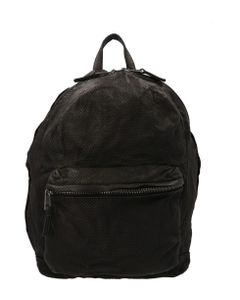 Perforated Leather Backpack