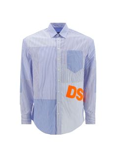 Dsquared2 Striped Long-Sleeved Shirt