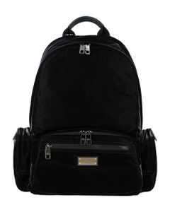 Sicilia Dna Nylon Backpack With Branded Tag