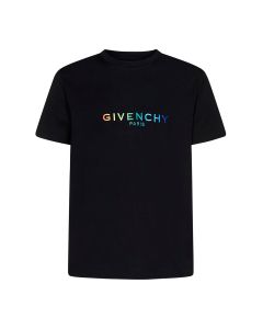 Givenchy Logo Embroidered Crewneck T-Shirt