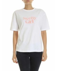 See-Girl T-shirt in white