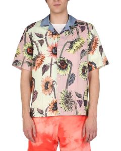 Paul Smith Floral Printed Bowling Shirt