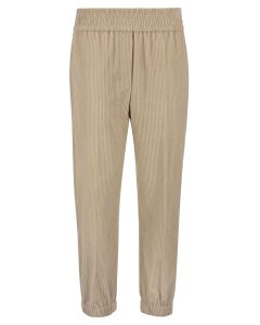 Brunello Cucinelli Gathered-Detailed Elasticated Waistband Trousers
