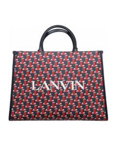 Lanvin Navy In&out Cabas Bag M