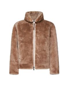 Brunello Cucinelli Zip-Up Fur Jacket