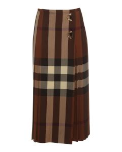 Winifred pleated skirt