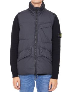 Stone Island Logo Patch Quilted Down Vest