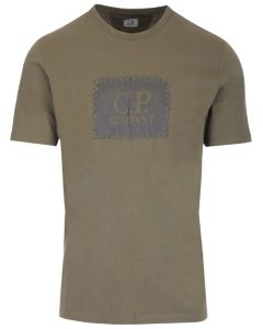 C.P. Company Logo Printed Crewneck T-Shirt