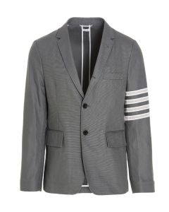 Thom Browne 4-Bar Stripe Tailored Blazer
