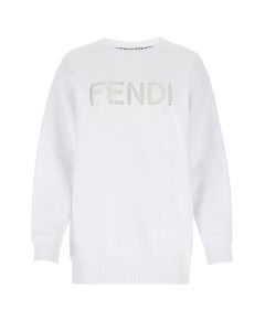 Fendi Logo Embroidered Sweatshirt