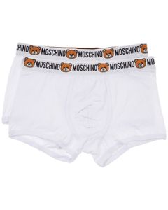 Moschino Pack Of 2 Teddy Bear Stretched Boxers