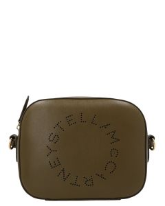 Stella McCartney Logo Perforated Mini Camera Bag