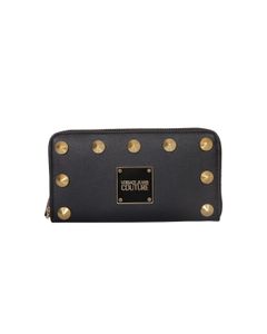 Versace Jeans Couture Stud-Detailed Zipped Wallet