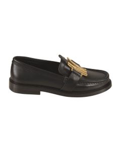 M Plaque Loafers