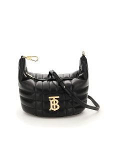 Burberry Small Quilted Crescent Lola Shoulder Bag
