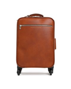 Brunello Cucinelli Full-Grain Leather Suitcase