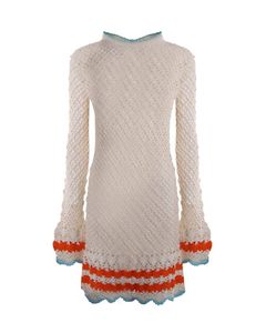 Sportmax Crochet-Knit Mini Dress