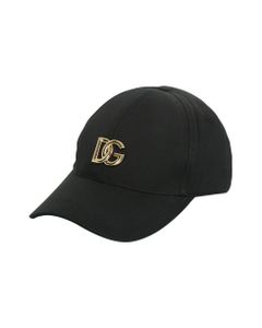 Gold-tone Logo Plaque Dg Baseball Cap