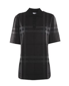 Burberry Check Short Sleeved Polo Shirt