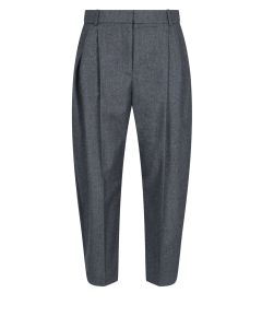 Stella McCartney Pleated Cropped Trousers