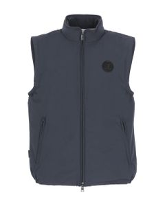 Padded Gilet With Patch