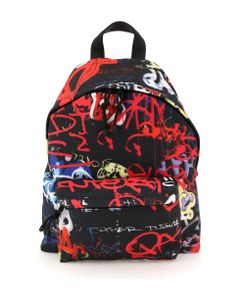 Graffiti Print Backpack