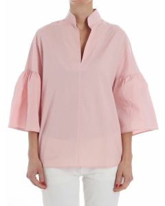 Pink cotton blouse