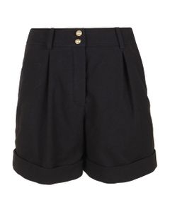 Low-rise Cotton-pique Shorts