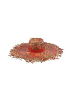 Etro Woven Pinch Detailed Sun Hat