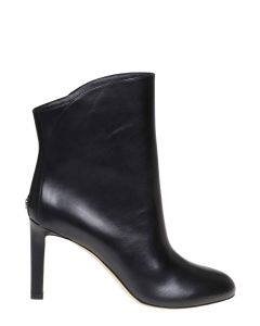 Jimmy Choo Logo-Embossed Ankle-Boots