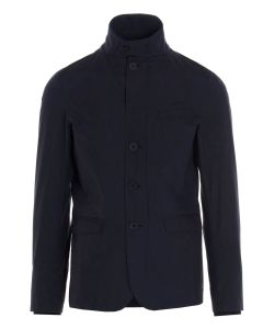 Herno High-Neck Buttoned Jacket