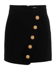 Logo Button Skirt