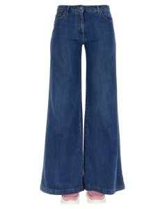 Moschino High-Waisted Flared Jeans