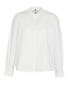 Tommy Hilfiger Ruffled Long Sleeved Blouse